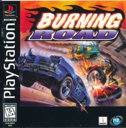 Burning Road - front cover