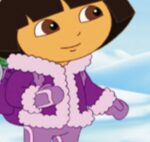 Dora the Explorer Dora Saves the Snow Princess - back cover
