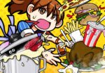 Fast Food Panic - back cover