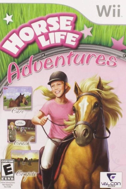 Horse Life Adventures - front cover Horse Life Adventures - front cover