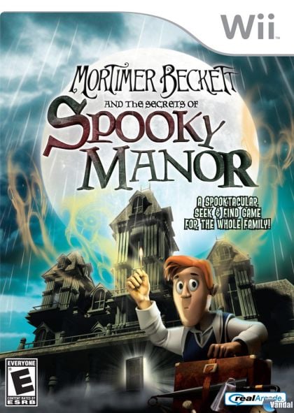 Mortimer Beckett and the Secrets of Spooky Manor - front cover Mortimer Beckett and the Secrets of Spooky Manor - front cover