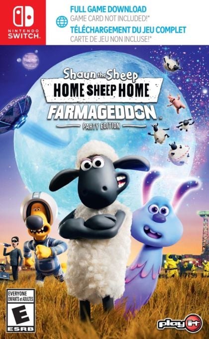 Shaun the Sheep: Home Sheep Home: Farmageddon Party Edition - front cover Shaun the Sheep: Home Sheep Home: Farmageddon Party Edition - front cover