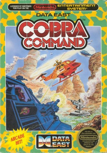 Cobra Command - front cover Cobra Command - front cover