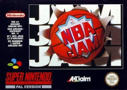 NBA Jam - front cover