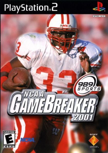 NCAA GameBreaker 2001 - front cover NCAA GameBreaker 2001 - front cover