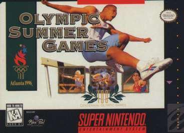 Olympic Summer Games Atlanta 96 - front cover Olympic Summer Games Atlanta 96 - front cover