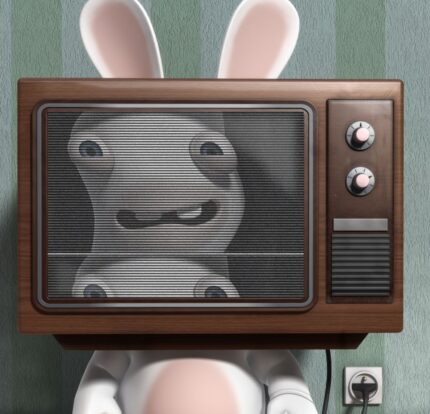 Rayman Raving Rabbids TV Party - back cover