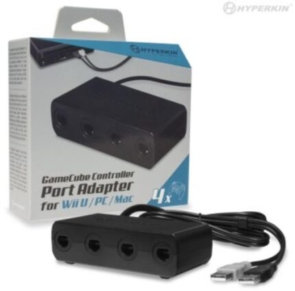 Hyperkin 4-Port Controller Adapter for GameCube to Switch/ Wii U/ PC/ Mac - back cover