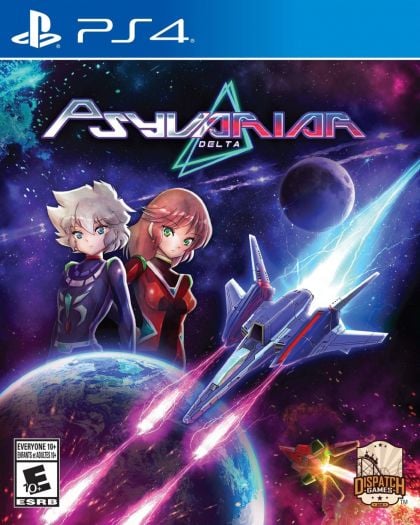 Psyvariar Delta - front cover Psyvariar Delta - front cover
