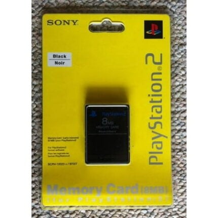 8MB Memory Card - back cover