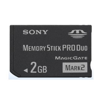 2GB PSP Memory Stick Pro Duo - back cover
