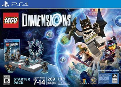 PS4 LEGO Dimensions Game (Disc only) - front cover PS4 LEGO Dimensions Game (Disc only) - front cover