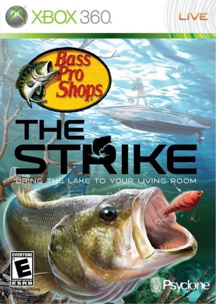 Bass Pro Shops: The Strike with Fishing Rod - front cover Bass Pro Shops: The Strike with Fishing Rod - front cover