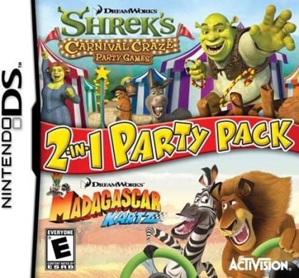 Shreks's Carnival Craze/Madagascar Kartz - front cover