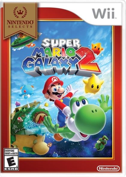 Nintendo Selects: Super Mario Galaxy 2 - front cover Nintendo Selects: Super Mario Galaxy 2 - front cover