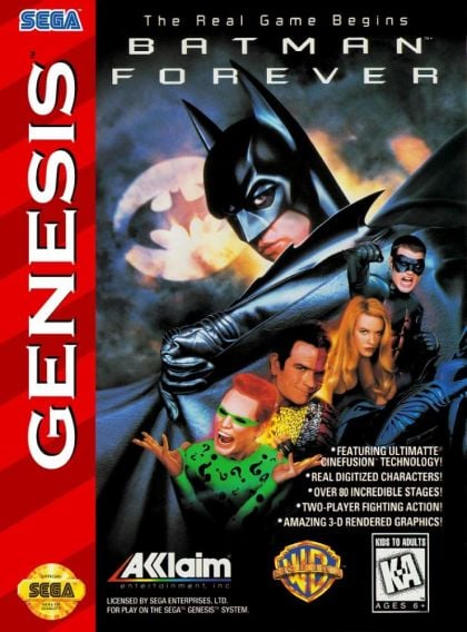 Batman Forever - front cover Batman Forever - front cover