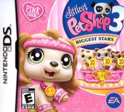 Littlest Pet Shop 3: Biggest Stars: Pink Team - front cover Littlest Pet Shop 3: Biggest Stars: Pink Team - front cover