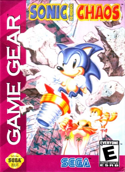 Sonic Chaos - front cover Sonic Chaos - front cover