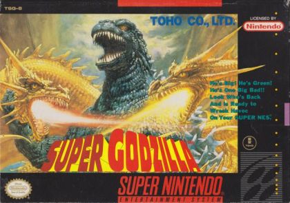 Super Godzilla - front cover Super Godzilla - front cover