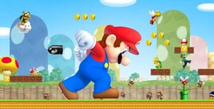 New Super Mario Bros - back cover