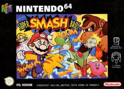 Super Smash Bros. - front cover Super Smash Bros. - front cover