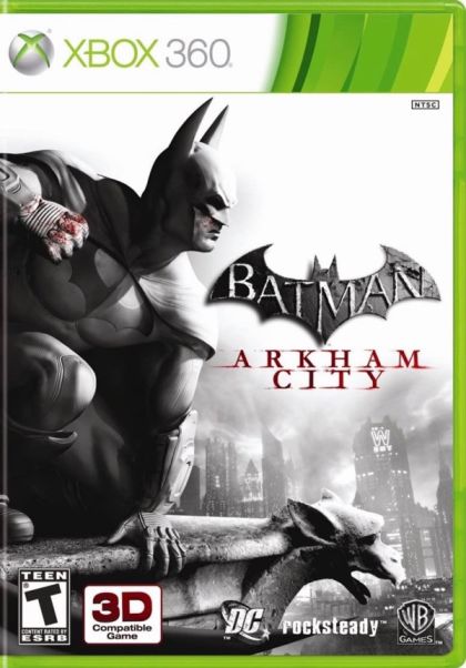 Batman: Arkham City - front cover Batman: Arkham City - front cover