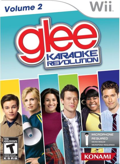 Karaoke Revolution: Glee 2 - front cover Karaoke Revolution: Glee 2 - front cover