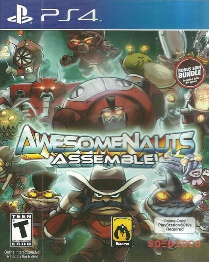 Awesomenauts Assemble! - front cover