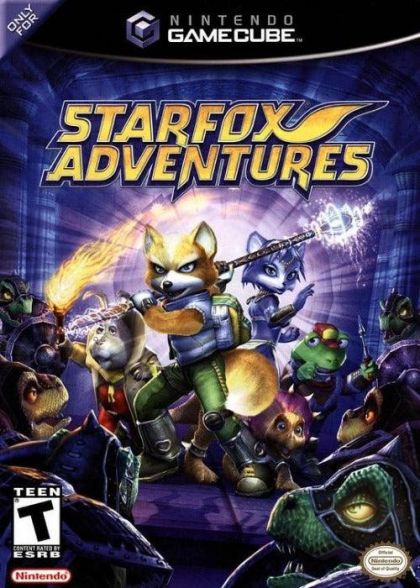 Star Fox Adventures - front cover Star Fox Adventures - front cover
