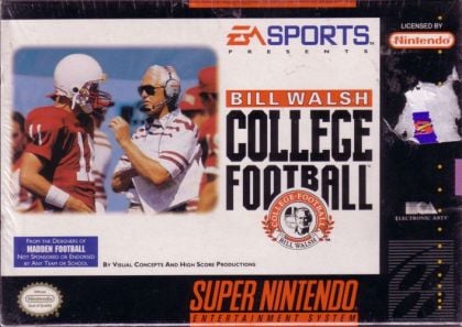 Bill Walsh College Football - front cover Bill Walsh College Football - front cover