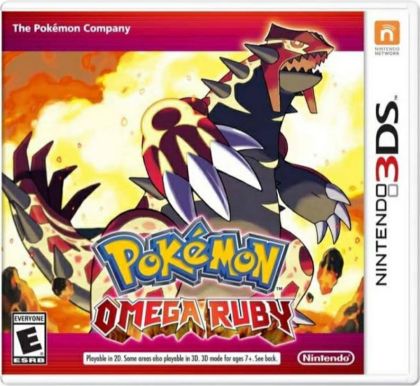 Pokemon Omega Ruby - front cover