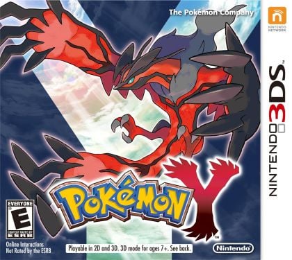 Pokemon Y - front cover