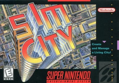 SimCity - front cover SimCity - front cover