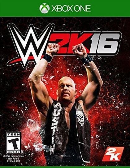 WWE 2K16 - front cover WWE 2K16 - front cover