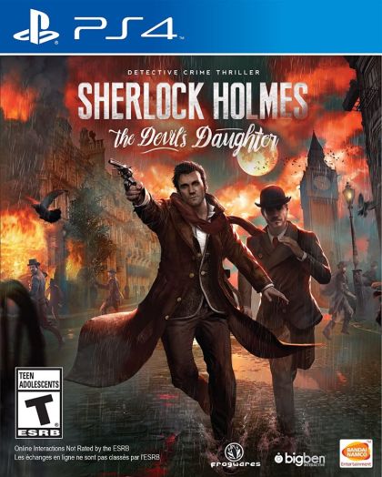 Sherlock Holmes: The Devils Daughter - front cover Sherlock Holmes: The Devils Daughter - front cover