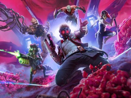 Marvel's Guardians of the Galaxy - back cover