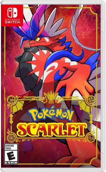 Pokemon Scarlet - front cover Pokemon Scarlet - front cover