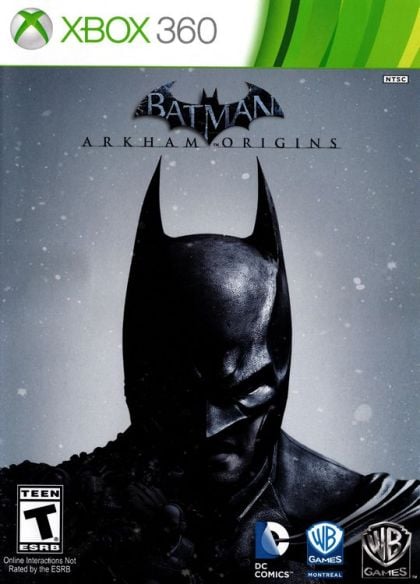 Batman: Arkham Origins - Xbox 360 - front cover Batman: Arkham Origins - Xbox 360 - front cover