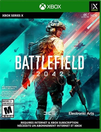 Battlefield 2042 - front cover Battlefield 2042 - front cover