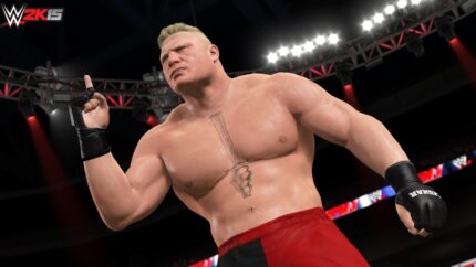 WWE 2K15 - back cover