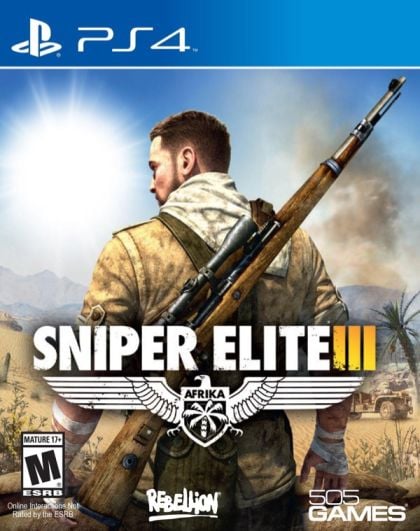 Sniper Elite III - front cover Sniper Elite III - front cover