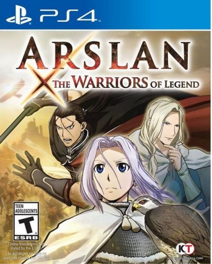 Arslan The Warriors of Legend - front cover