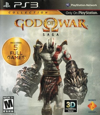 God of War Saga Dual Pack - front cover God of War Saga Dual Pack - front cover