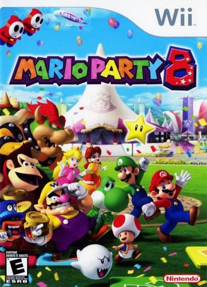 Mario Party 8 - front cover Mario Party 8 - front cover
