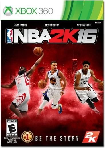 NBA 2K16 - front cover NBA 2K16 - front cover