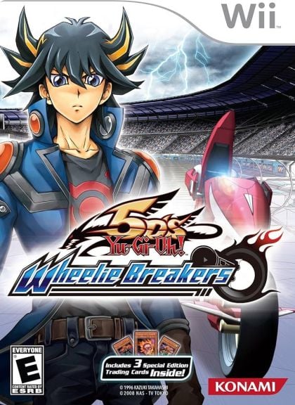 YuGiOh 5Ds Wheelie Breakers - front cover YuGiOh 5Ds Wheelie Breakers - front cover