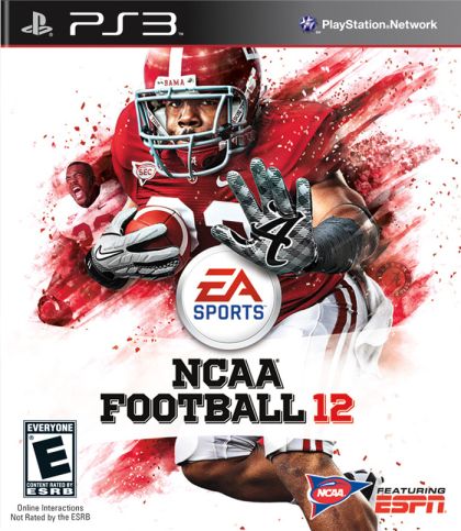 NCAA Football 12 - front cover NCAA Football 12 - front cover