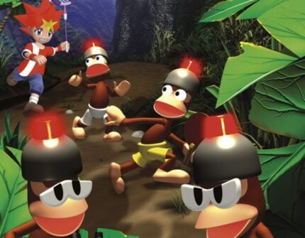 Ape Escape On The Loose PSP - back cover