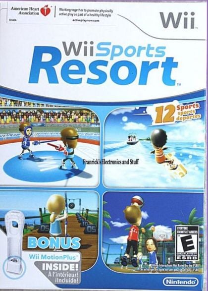 Wii Sports Resort - front cover