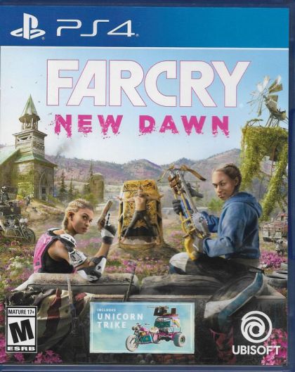 Far Cry New Dawn - PlayStation 4 Standard Edition - front cover Far Cry New Dawn - PlayStation 4 Standard Edition - front cover
